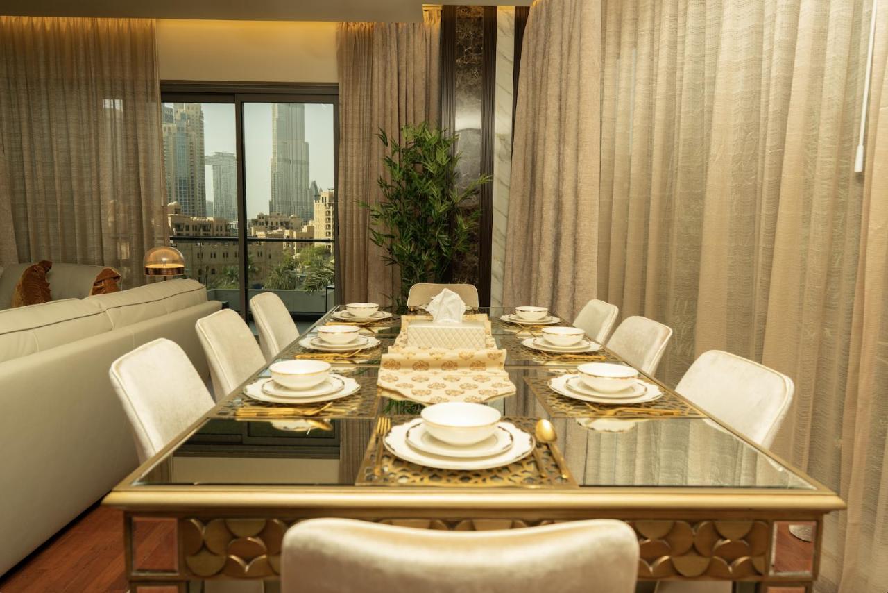 Luxury 3 Bedroom - Direct View To Burj Khalifa 迪拜 外观 照片